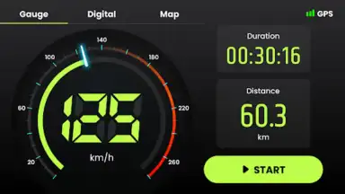 Capture d'écran de Speedometer: GPS Speedometer 3