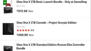 Capture d'écran de GameStop 7