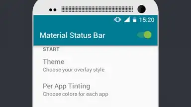 Capture d'écran de Material Status Bar 3