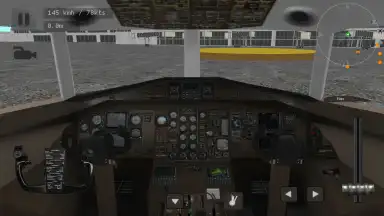 Capture d'écran de Flight Simulator 5