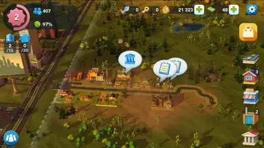 Capture d'écran de SimCity BuildIt 7