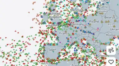 Capture d'écran de MarineTraffic 26