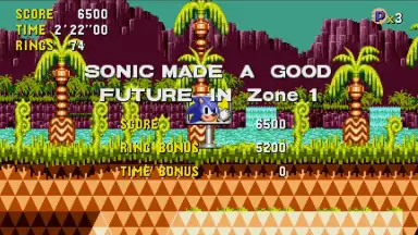 Capture d'écran de Sonic CD 12