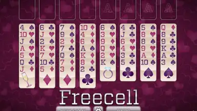 Capture d'écran de Valentine Solitaire FREE 2