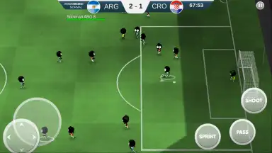 Capture d'écran de Stickman Soccer 2018 3