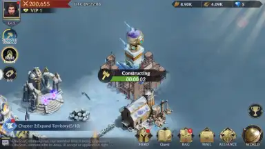 Capture d'écran de Everfrozen: TD 10