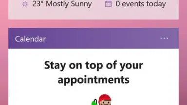 Capture d'écran de Microsoft Launcher 14