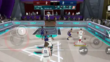 Capture d'écran de NBA 2K26 MyTEAM Mobile 7