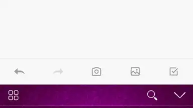 Capture d'écran de Lavender iKeyboard Theme 2