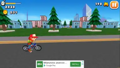 Capture d'écran de Bike Race 3D 1