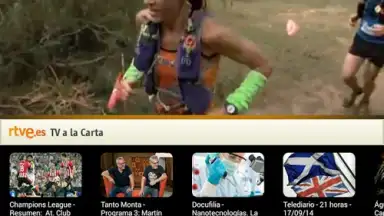 Capture d'écran de RTVE Play 14