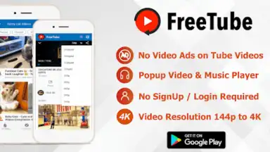 Capture d'écran de FreeTube 6