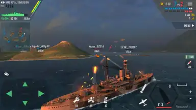 Capture d'écran de Battle of Warships 6