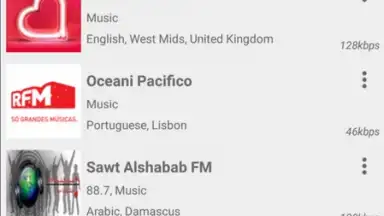 Capture d'écran de Radio FM 3