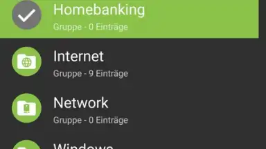 Capture d'écran de Keepass2Android 7