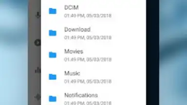 Capture d'écran de MP3 Recorder 1