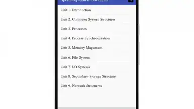 Capture d'écran de Operating System Concepts 2