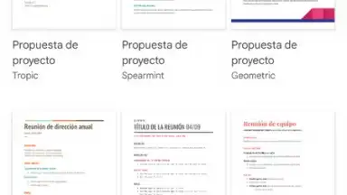 Capture d'écran de Google Docs 15