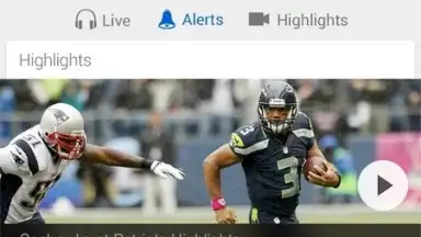 Capture d'écran de NFL Mobile 1