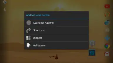 Capture d'écran de Holo Launcher HD 2