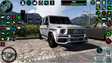 Capture d'écran de Real School Car Games 3D Sim 2