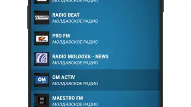 Capture d'écran de Radio Moldova 4
