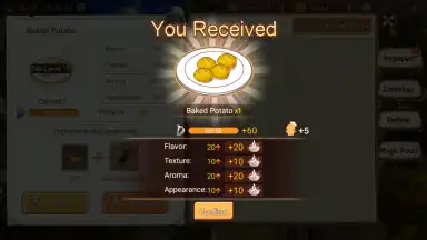 Capture d'écran de Food Fantasy: New Journey 14