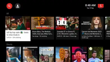 Capture d'écran de SmartTube 1