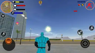 Capture d'écran de Miami Rope Hero 2