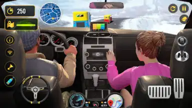Capture d'écran de Taxi Games Car Simulator 3D 1