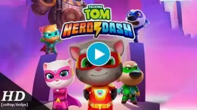 Capture d'écran de Talking Tom Hero Dash 1