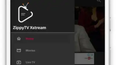 Capture d'écran de ZippyTV Xstream 1