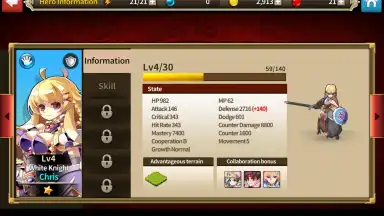 Capture d'écran de Fantasy War Tactics 3