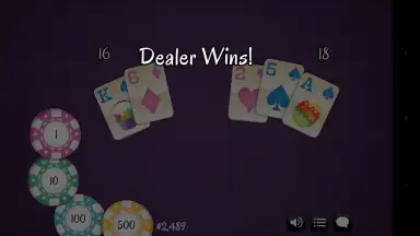 Capture d'écran de BlackJack 21 Pro 3