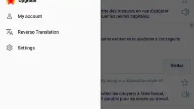 Capture d'écran de Reverso Translation Dictionary 8