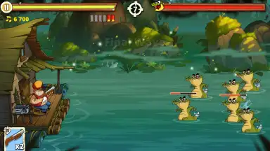 Capture d'écran de Swamp Attack 2 2
