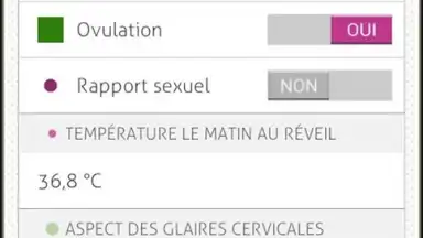 Capture d'écran de Ovulation 3