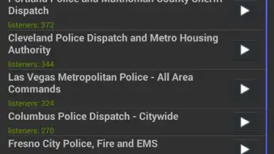Capture d'écran de Police Scanner X 3