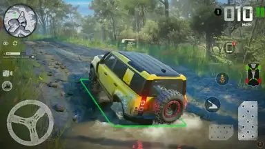 Capture d'écran de offroad SUV jeep 4x4 driving 4