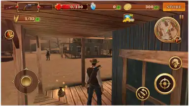 Capture d'écran de Cowboy Hunting: Gun Shooter 4