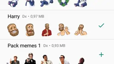 Capture d'écran de Stickers WhatsApp 6