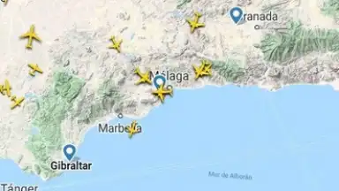 Capture d'écran de Flightradar24 6