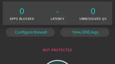 Capture d'écran de Rethink: DNS + Firewall 1