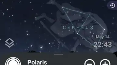 Capture d'écran de Stellarium Mobile 14