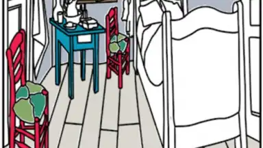 Capture d'écran de Vincent van Gogh Coloring Book 19