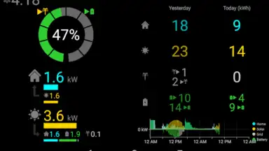 Capture d'écran de Powerwall Companion 12