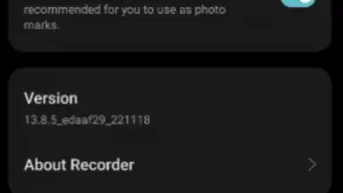Capture d'écran de ColorOS Recorder 4