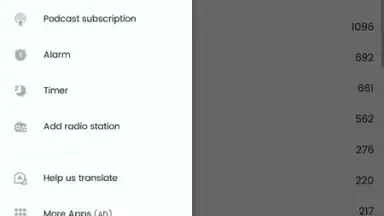 Capture d'écran de MyRadio 5