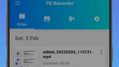 Capture d'écran de TG Recorder - Screen Recording 2