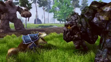 Capture d'écran de Giant Frog Simulator 4